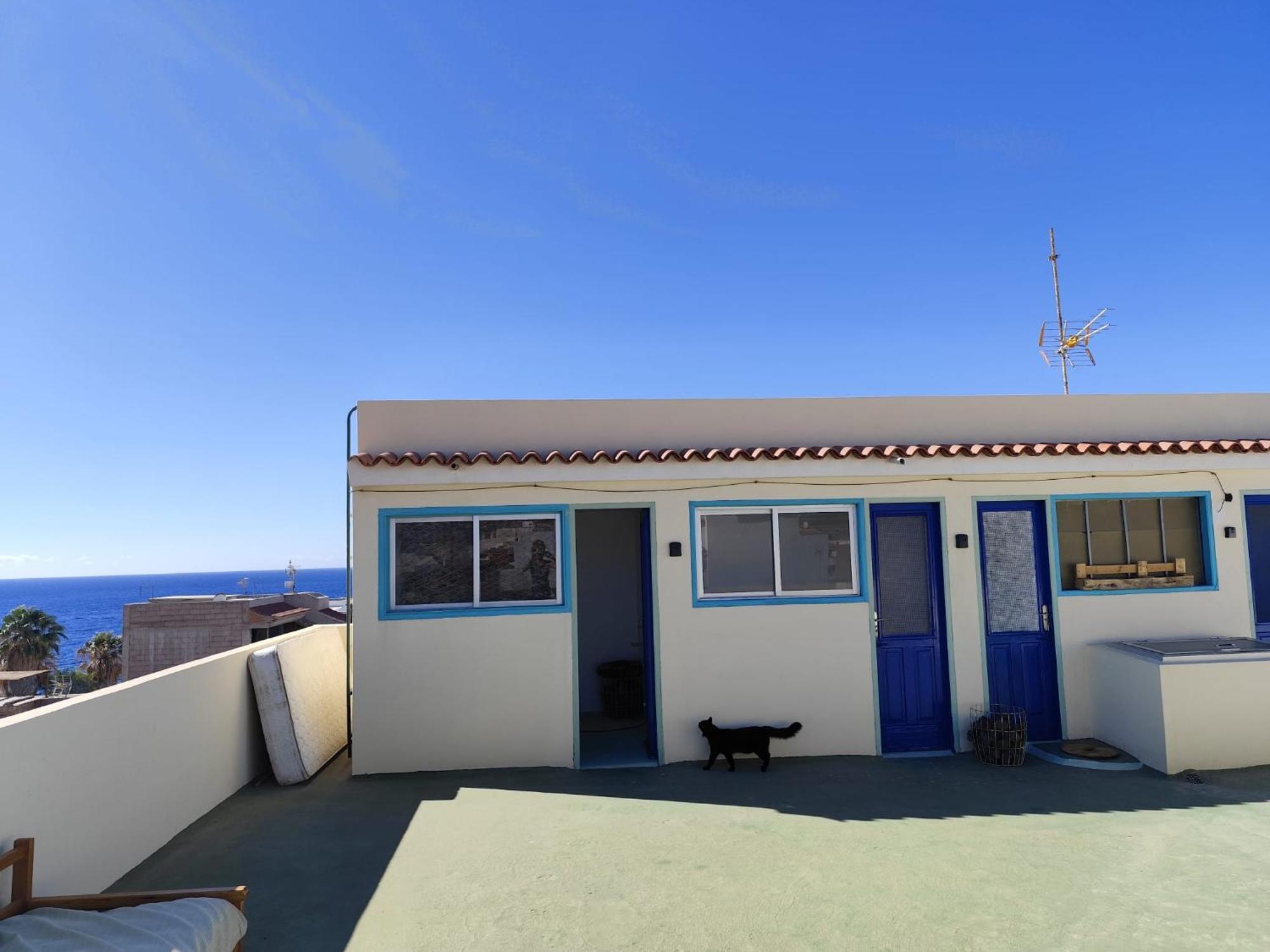 Gota De Mar Hostel Los Abrigos Kültér fotó